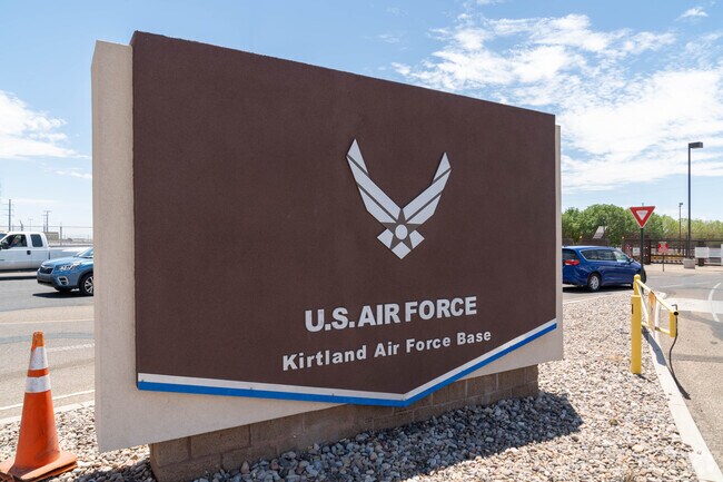 Kirtland Air Force Base is an easy drive from South Los Altos, located next to the Albuquerque International Sunport.