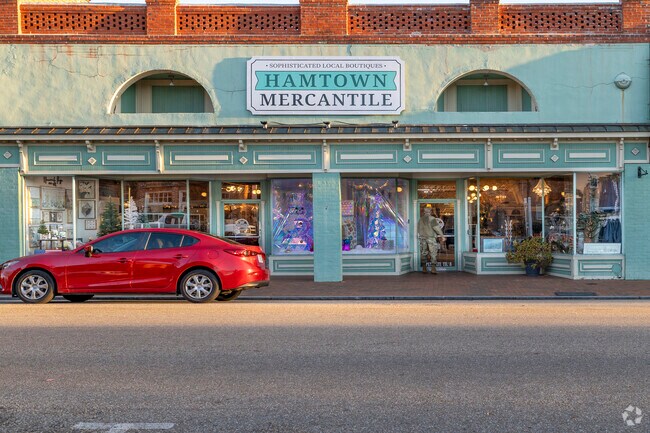 Go shopping at Hamtown Mercantile on Main Street in Smithfield.