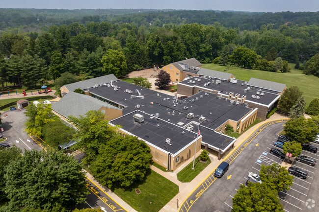 Beaumont Elementary School is easy to get to from Lancaster Pike in Berwyn.