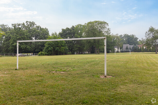 Edison Elementary School soccer field in the city of Westland.