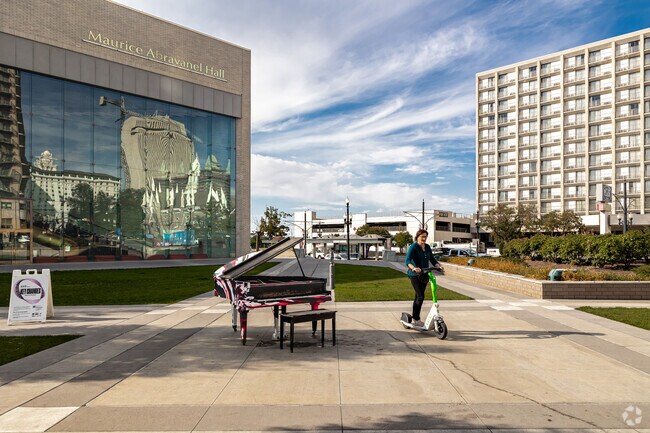 Capitol Hill is near Abravanel Hall, a concert hall that is home to the Utah Symphony.