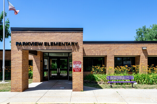 Parkview Elementary School serves pre-kindergarten to fourth grade in Wyoming, Michigan.