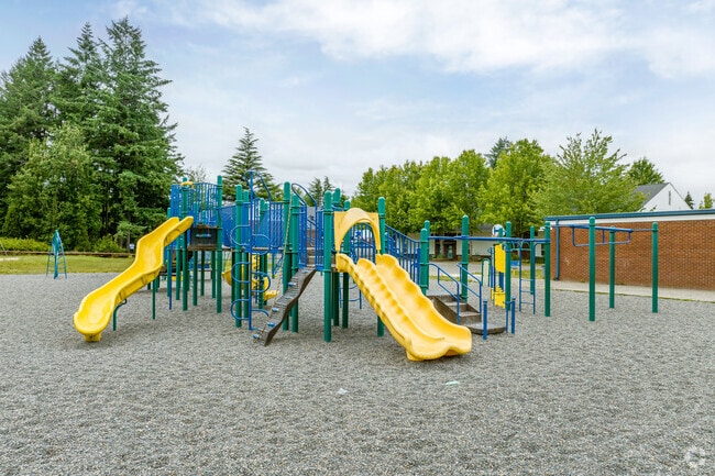 The Playground at Pleasant Valley Elementary School in Rock Creek Neighborhood.