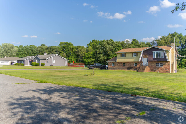 Neighborhoods with family homes can be found all around Brodheadsville.
