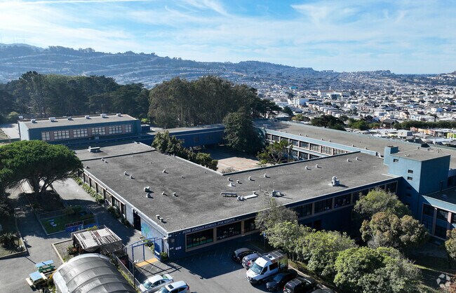 Jordan (June) School For Equity has wonderful views of the city of San Francisco.