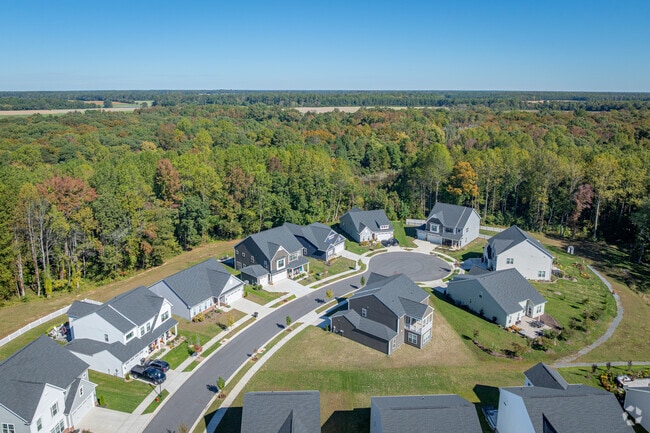 Lakeside at Trappe is a new housing development with townhouses and single-family homes.