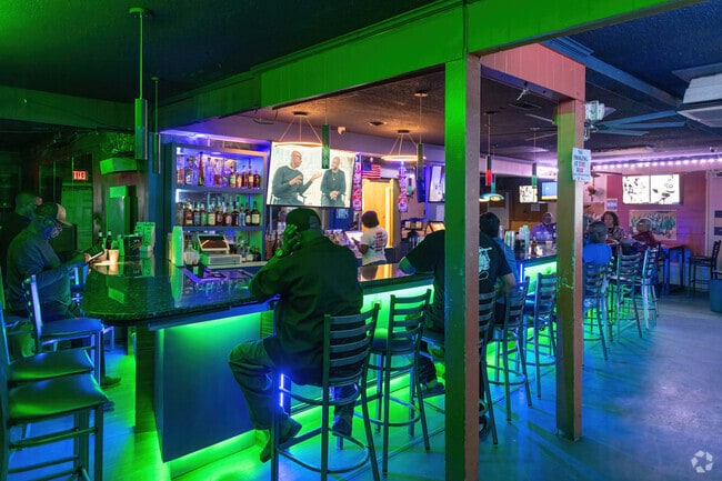 The House of Jazz is a hot spot in the Highland Park neighborhood and offers a live DJ.