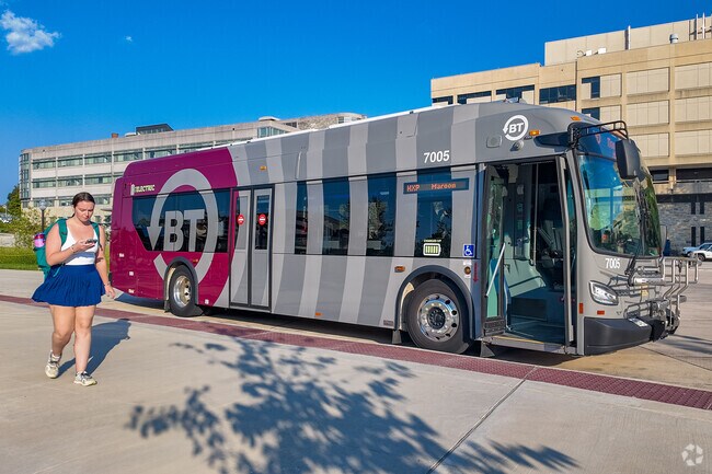 Blacksburg is well-served by public transportation, making commuting easy for residents.
