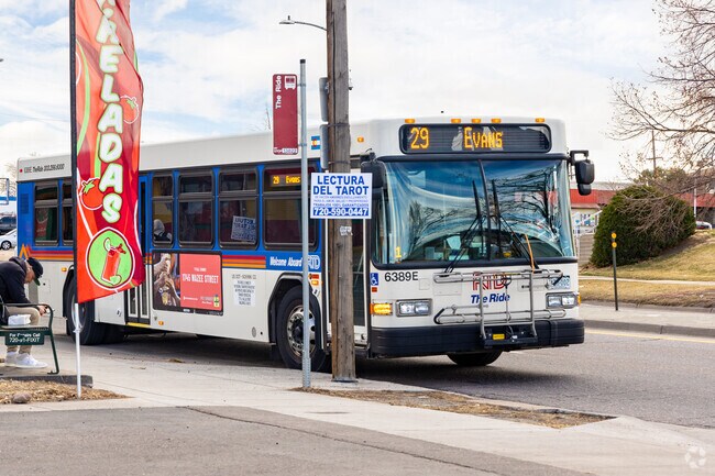 College View-South Platte has public transit for locals to use.