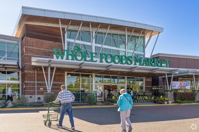 Shop for groceries at Whole Foods in Amberglen.