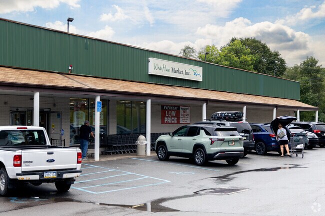 Grocery runs and errands are made easy because of the White Haven Shopping Center.