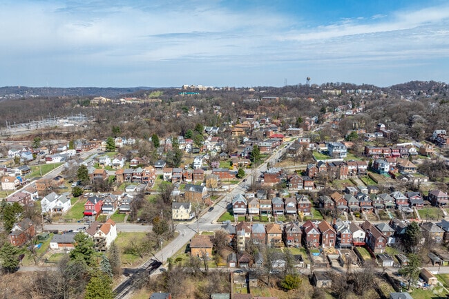 Lincoln-Lemington-Belmar rests in between Highland Park and Penn Hills.