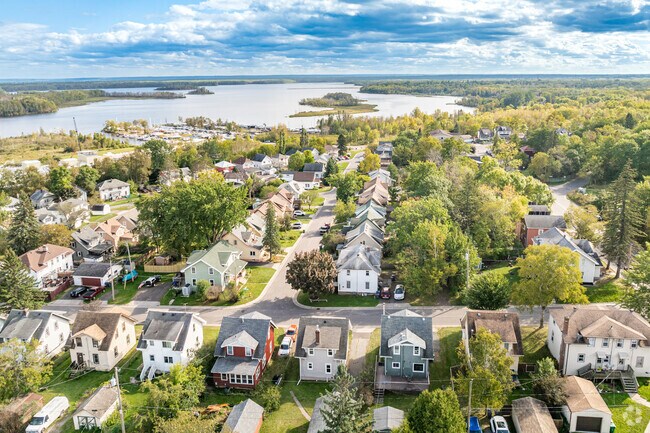 The Riverside neighborhood offers fewer than 10 streets of 20th-century housing.