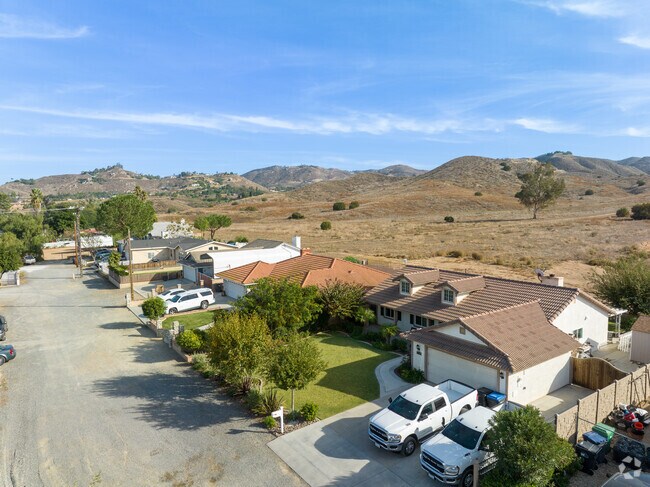 Lake Mathews residents enjoy views of the Mathews Estelle Mountain Reserve.