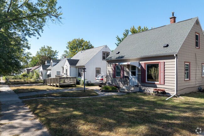 Homeowners in Gates Park take pride in their well-kept front yards and landscaping.