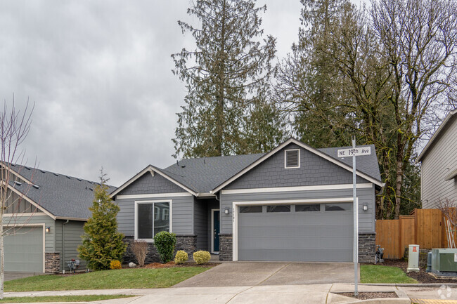 Modest single family homes can be found throughout the city of Salmon Creek.
