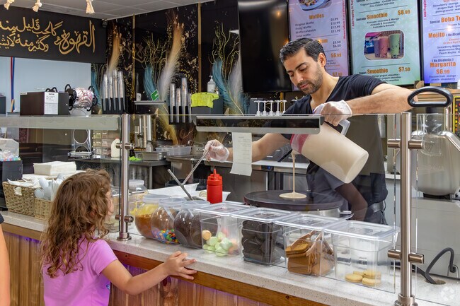 Bubble & Crepe House has delicious treats made fresh to order with friendly service.