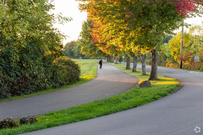 Minto-Brown Island Park offers paved trails for biking and walking.