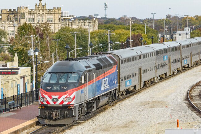 The Metra train runs through  Southeast Joliet which is a great option for transportation.