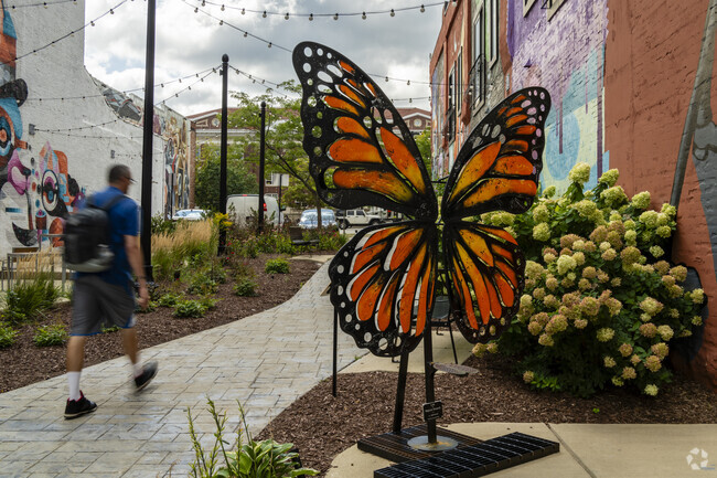 Downtown Jackson has many different displays for locals to enjoy daily.