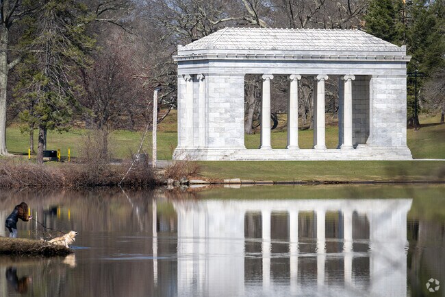 The Temple to Music in Roger Williams Park is a Great Dog Attraction