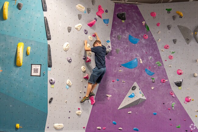 The new CoMo Rocks climbing gym is the only one in Columbia and is located in Rockbridge.
