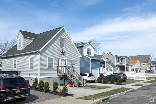 Some residents of Island Park, NY raised their homes a little and other raised them a lot.