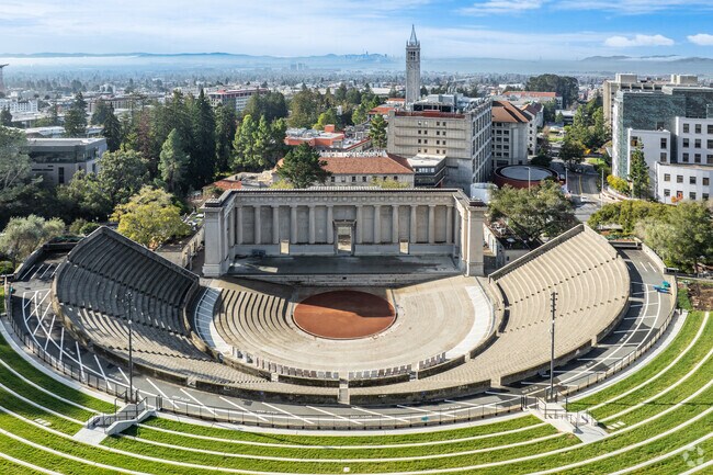 The Greek Theatre in Berkeley offers a stunning backdrop for unforgettable performances.