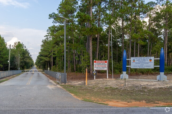 There is an electronic range south of Wedgefield that is sometimes open to the public.