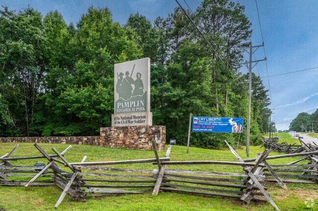 The Pamplin Historical Park is a short drive for North Dinwiddie residents.