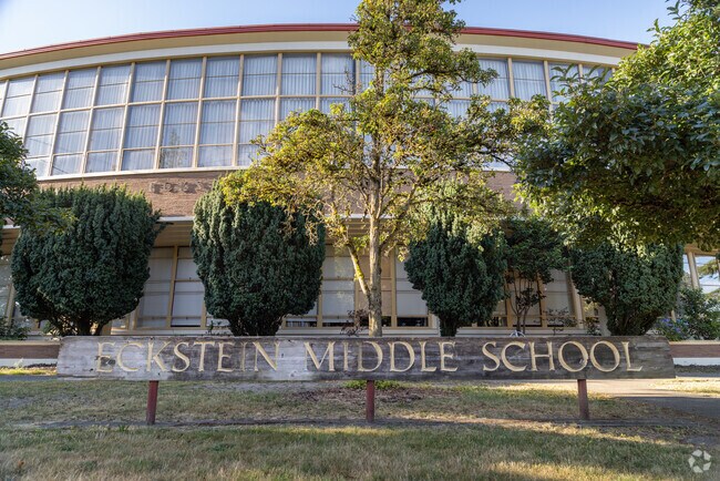 Students in the University District Attend Eckstein Middle School.