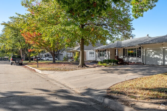 Longview streets are lined with affordable housing stock.