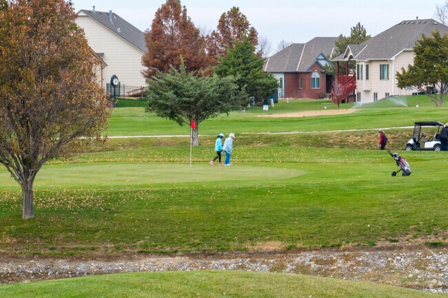 These ladies are enjoying a round of golf at Sierra Hills in Southeast Wichita.