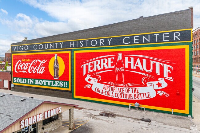 The Vigo County History Center houses the county’s historical collection in Terre Haute, IN.