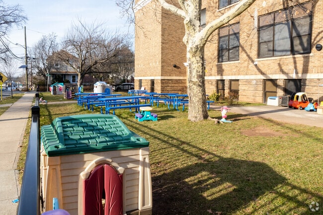 There is a separate playground for the preschoolers at Irving Primary School.
