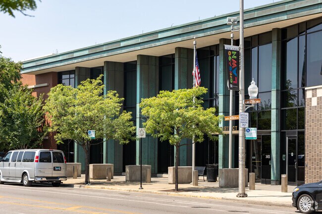 Marquette Park has a lower crime score than surrouidng areas on the CPI index.