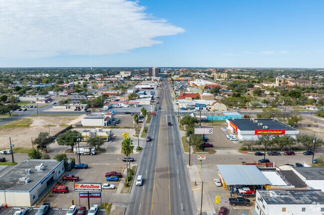 Several central routes make it easy to get around Edinburg.