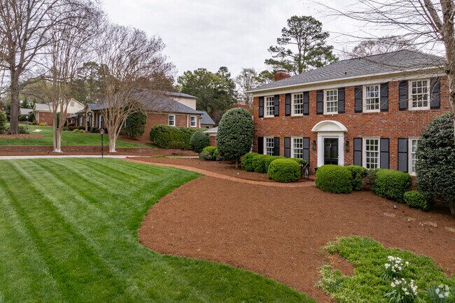 Manicured lawns and immaculate landscaping homes are a major draw for many in Mountainbrook.