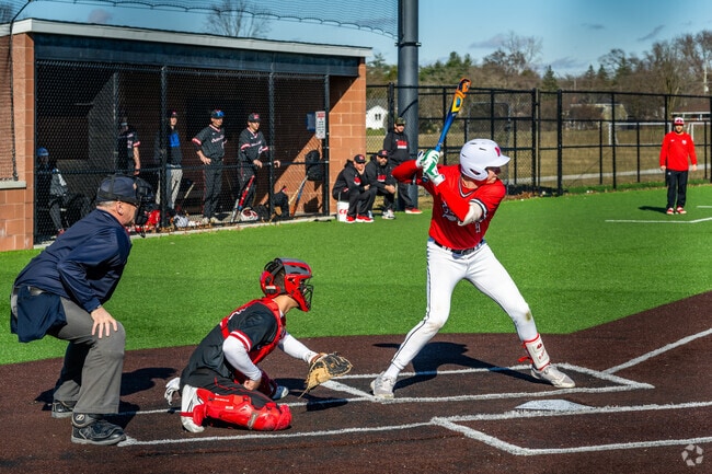 The baseball fields at the Huron Valley Athletic Complex are very busy during the summer.