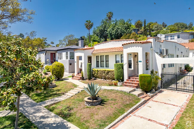 Adams Hill has a mix of cozy bungalows and spacious Mediterranean style homes.