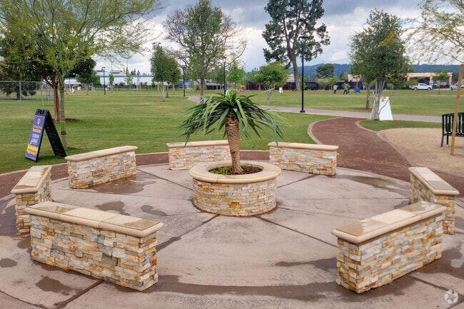 Beautiful foliage and landscape cover the community of La Puente.