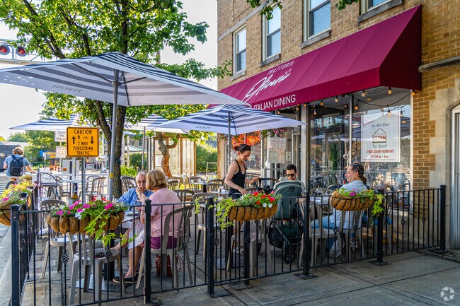 Enjoy classic Italian fare at Trattoria Oliverii near Glenbrook Countryside.