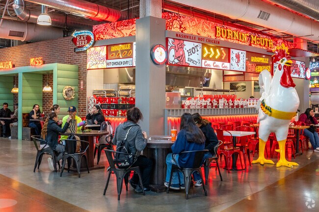 The Annex, the food court at The Collection, is a great place to enjoy a meal with friends.