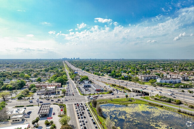 Chickasaw feels very suburban but Highway 408 makes downtown a few minutes away.