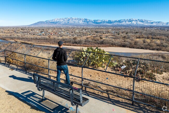 Take in the beautiful scenery at West Bluff Park with views of the Rio Grande and downtown.