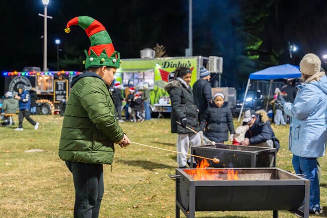 Forks Township Community Park hosts an annual Holiday Festival and Tree Lighting event.