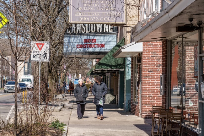 The Lansdowne Theatre is just one clue to Lansdowne's historic past.