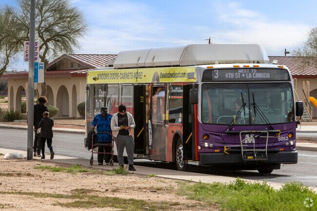 Public transportation is available on the northern end of Coldwater West.