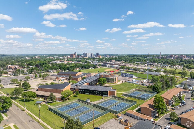 John Marshall Senior High has a 50% minority enrollment.