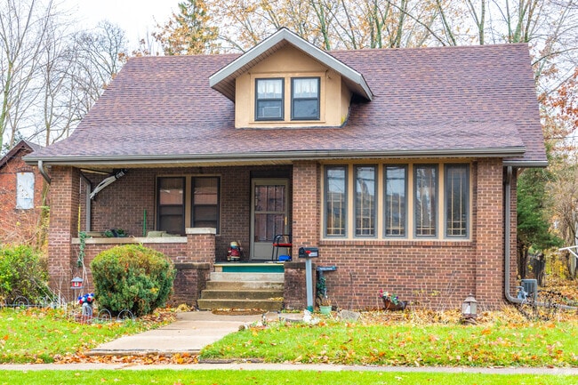 Kewanee features a number of classic brick bungalow homes.